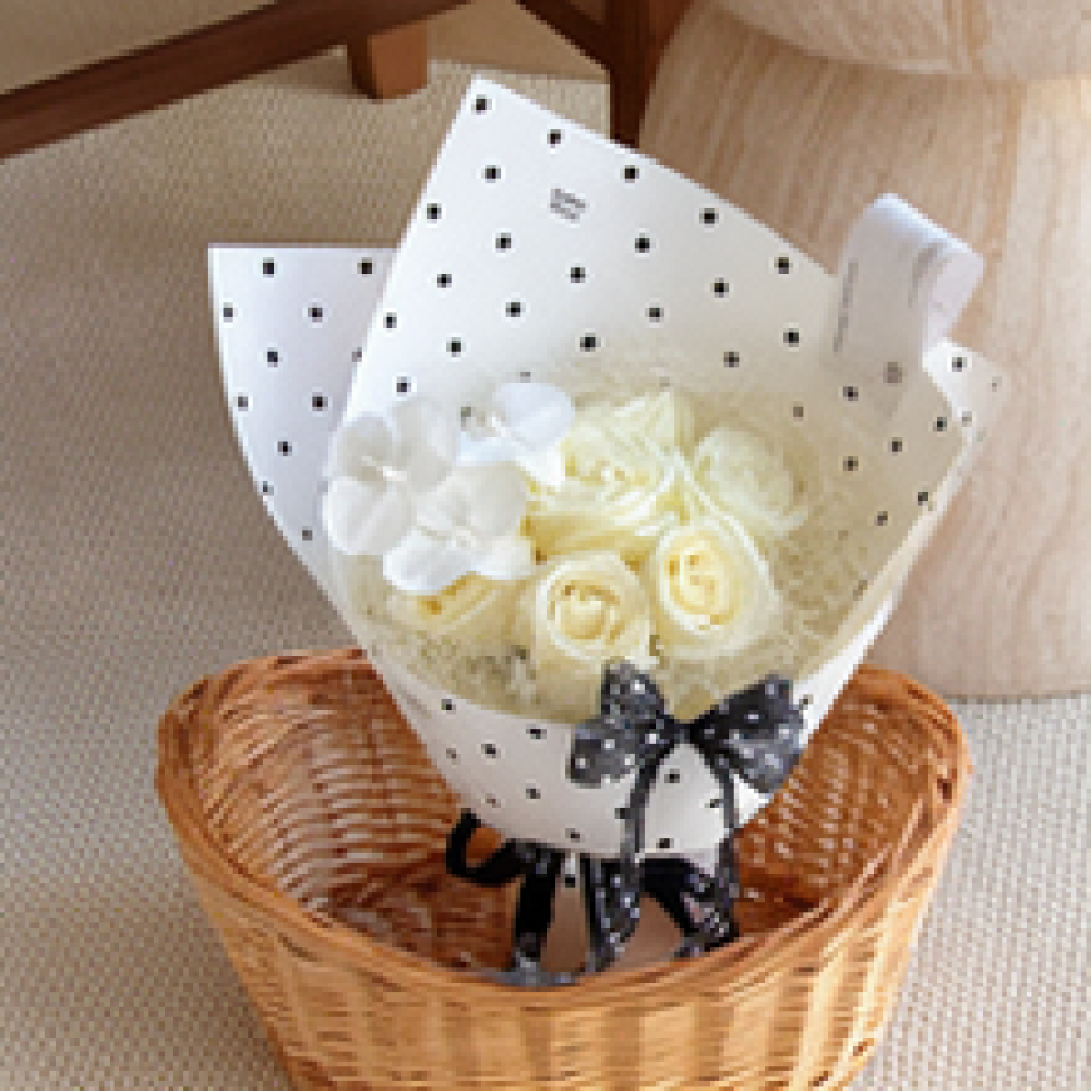 The Florist Supply Shop - Kertas Kraft Tekstur Daun Alami untuk