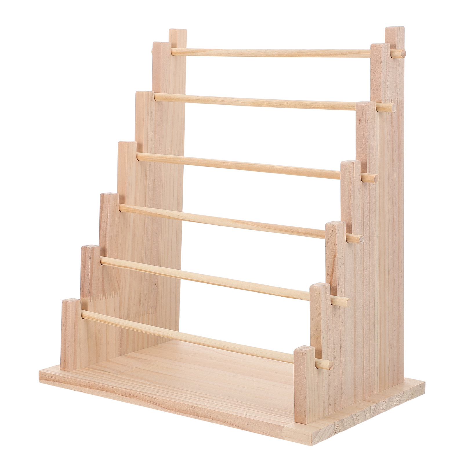 Rak Penyimpanan Pita Kayu 6 Ti - The Florist Supply Shop ulasan dan harga