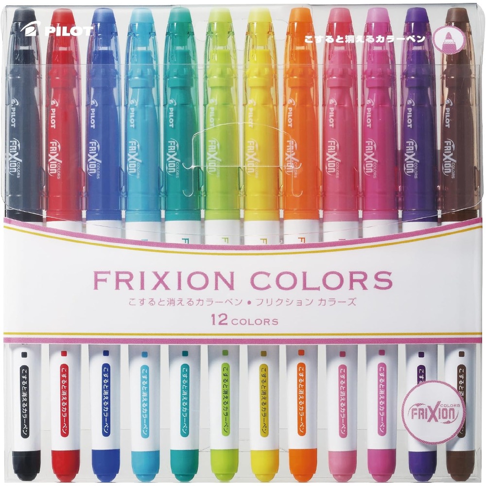Set Spidol Warna Air yang Dapa - Pilot Pen Frixion ulasan dan harga