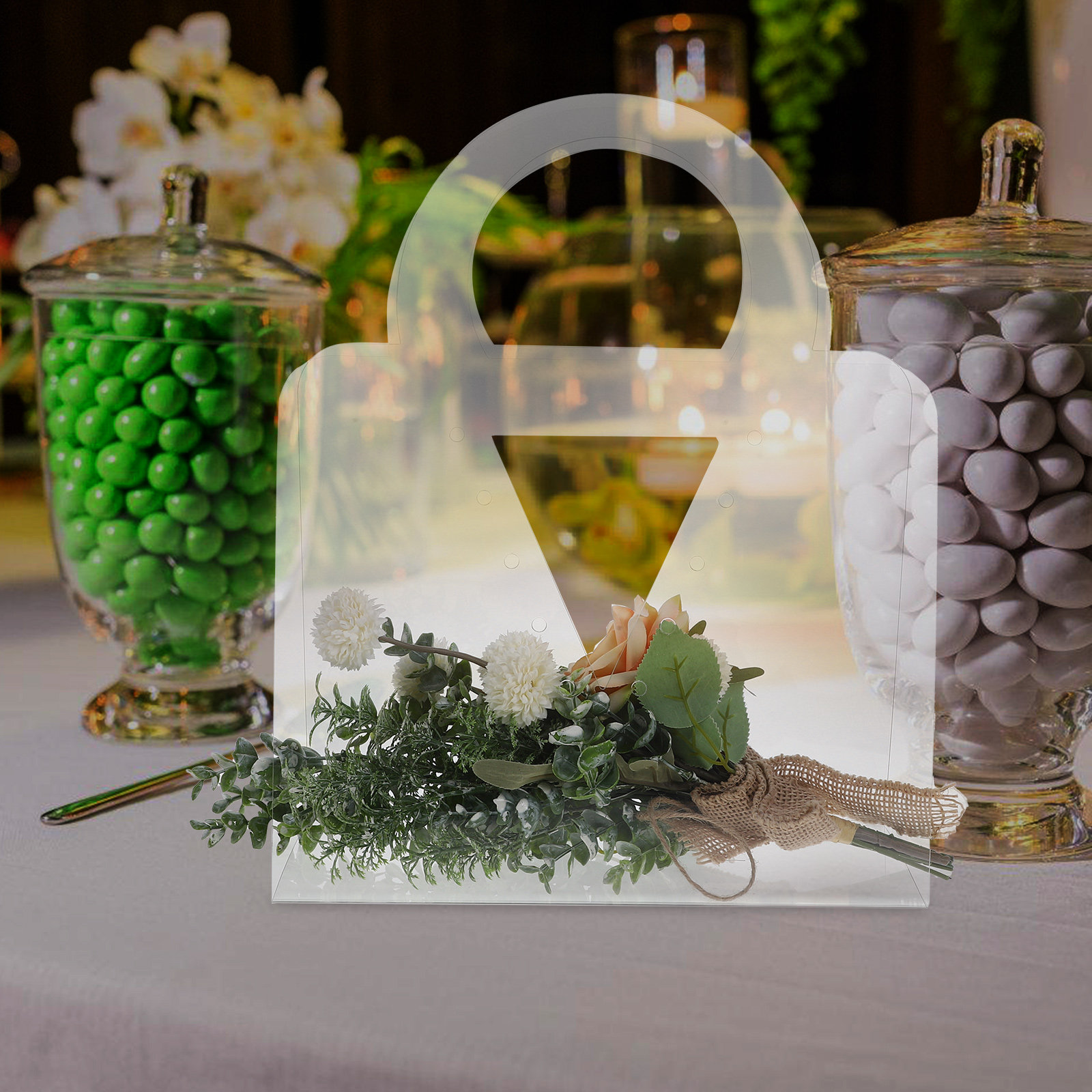 4 buah kantong hadiah berbentu - The Florist Supply Shop ulasan dan harga