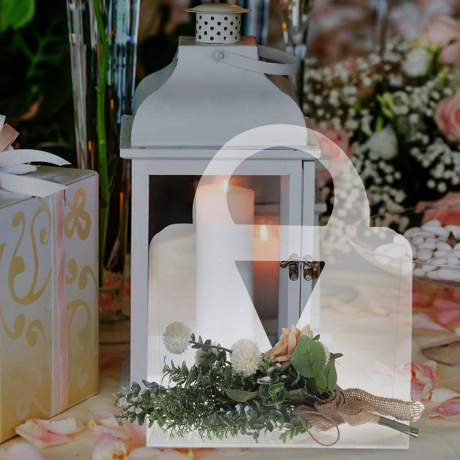 4 buah kantong hadiah berbentu - The Florist Supply Shop ulasan dan harga