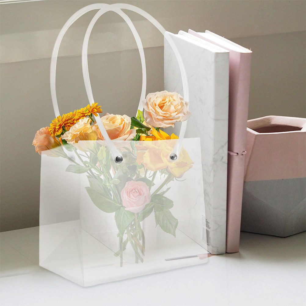 16Pcs Tas Hadiah Bunga Transpa - The Florist Supply Shop ulasan dan harga